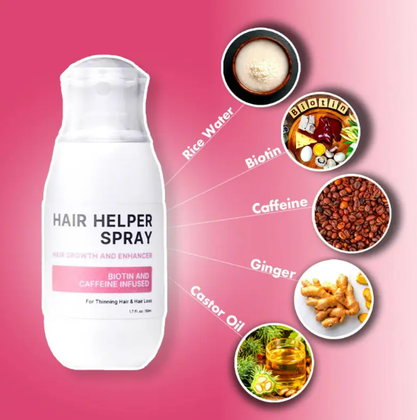 Spray de croissance capillaire pour la nutrition et la pousse des follicules