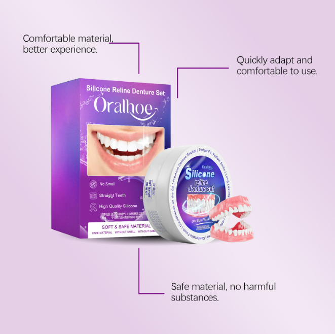 Denture naturelle à dents modifiées