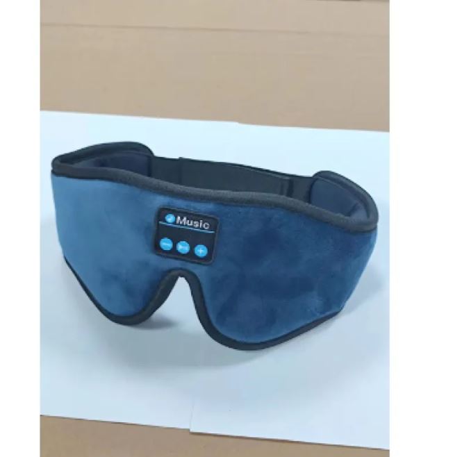 Masque de sommeil 3D Bluetooth 5.0 Stéréo Musique illimitée
