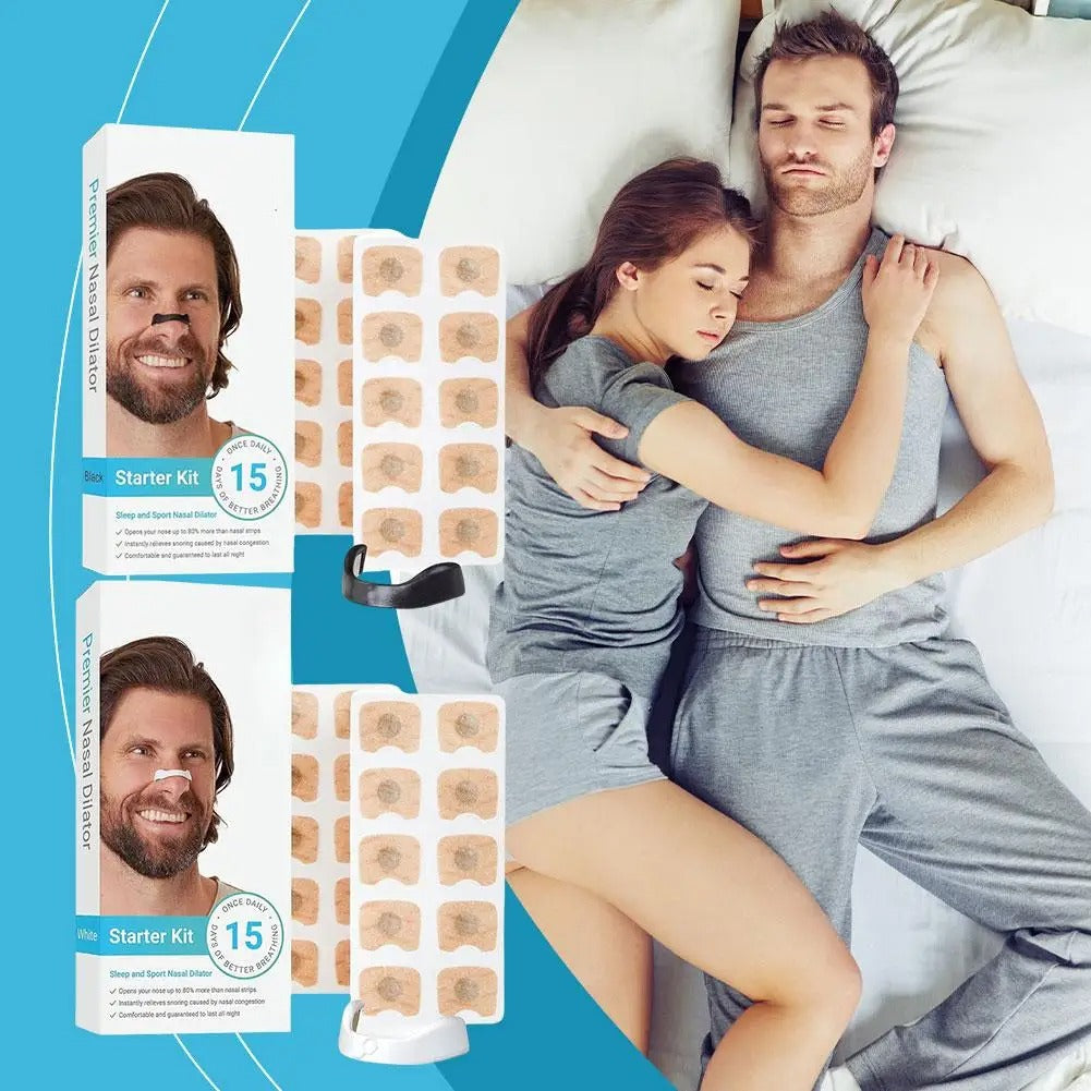 Bandelettes nasales magnétiques pour mieux dormir