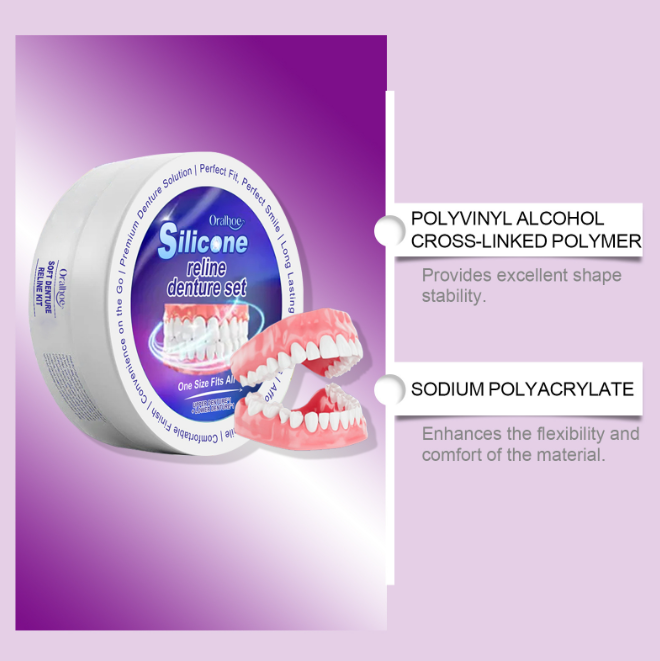 Denture naturelle à dents modifiées
