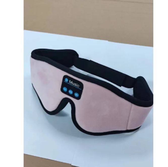 Masque de sommeil 3D Bluetooth 5.0 Stéréo Musique illimitée