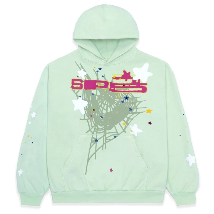 Sweats à capuche à imprimé araignée