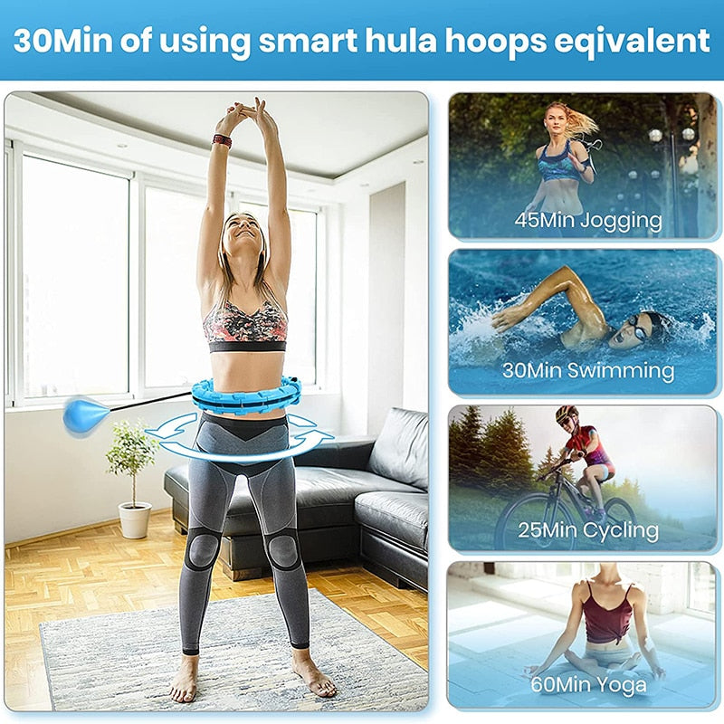 Cerceau de fitness lesté intelligent