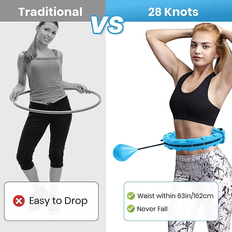 Cerceau de fitness lesté intelligent